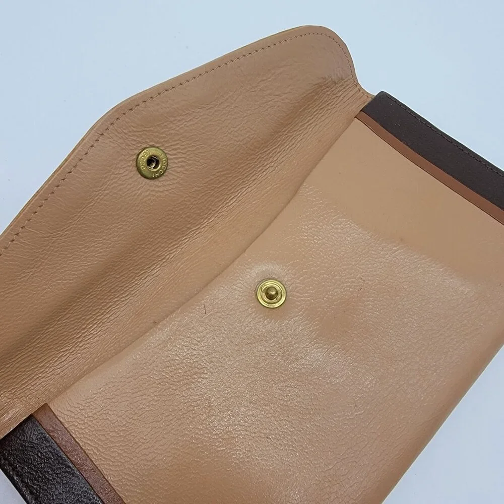 Vintage Leather Wallet Made Expressly for Jordan Marsh Wallet Italy Classic‎